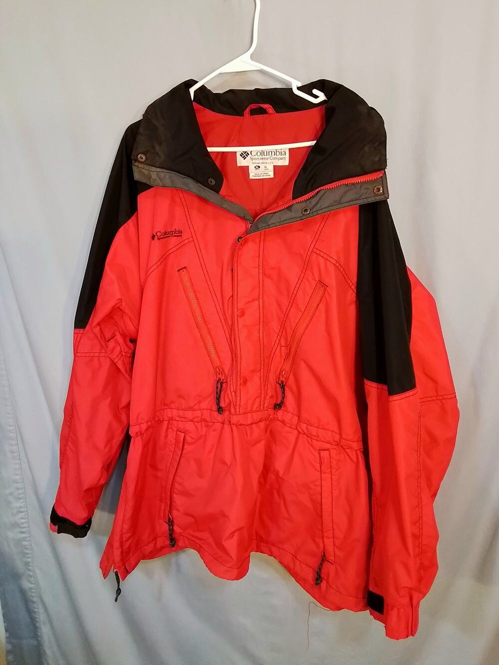 Columbia red winter jacket